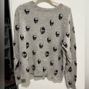 360 Cashmere Skull Cashmere Sweater 100% Cashmere